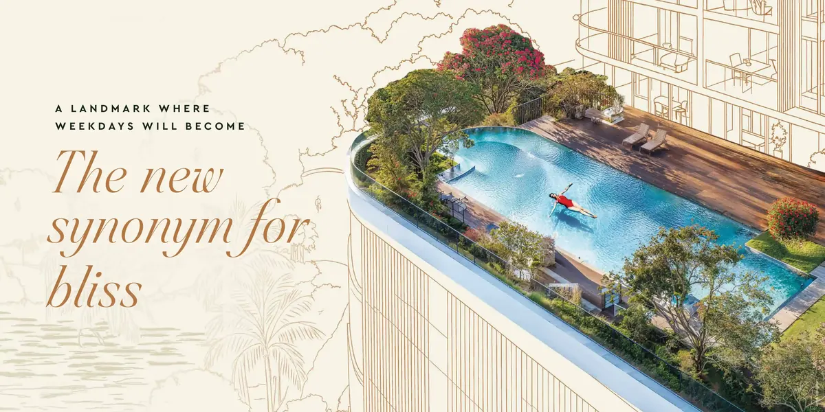 Mangrove Goregaon West pool deck amenity area